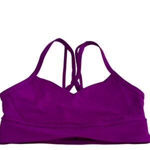 Lululemon Berry Purple perfect sports Bra